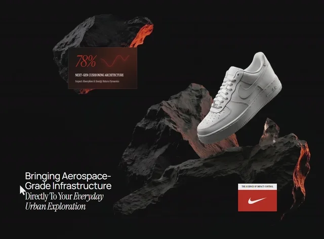 Nike Hover 网页预览